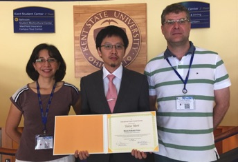 Taizo recipient of the prestigious Michi Nakata Award at the ILCC 2016 Taizo recipient of the prestigious Michi Nakata Award at the ILCC 2016